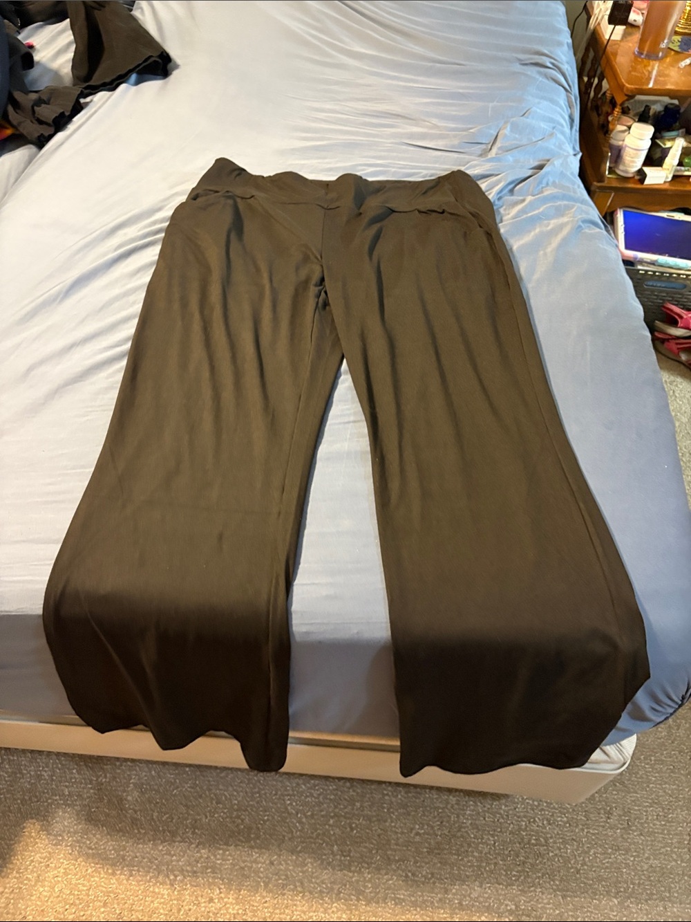 Women’s Black yoga Wide-Leg Pants